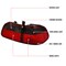 Spec-D Tuning Honda Civic 4Dr Tail Lights - Red With Smoked Lens 99-00 LT-CV994RG-RS - alternate 8
